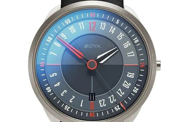 Reloj con esfera 24 horas